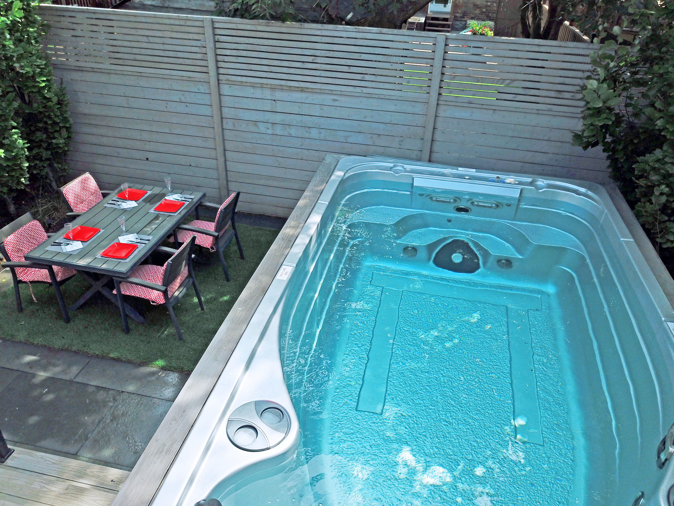 Danforth Modern Backyard Swim Spa