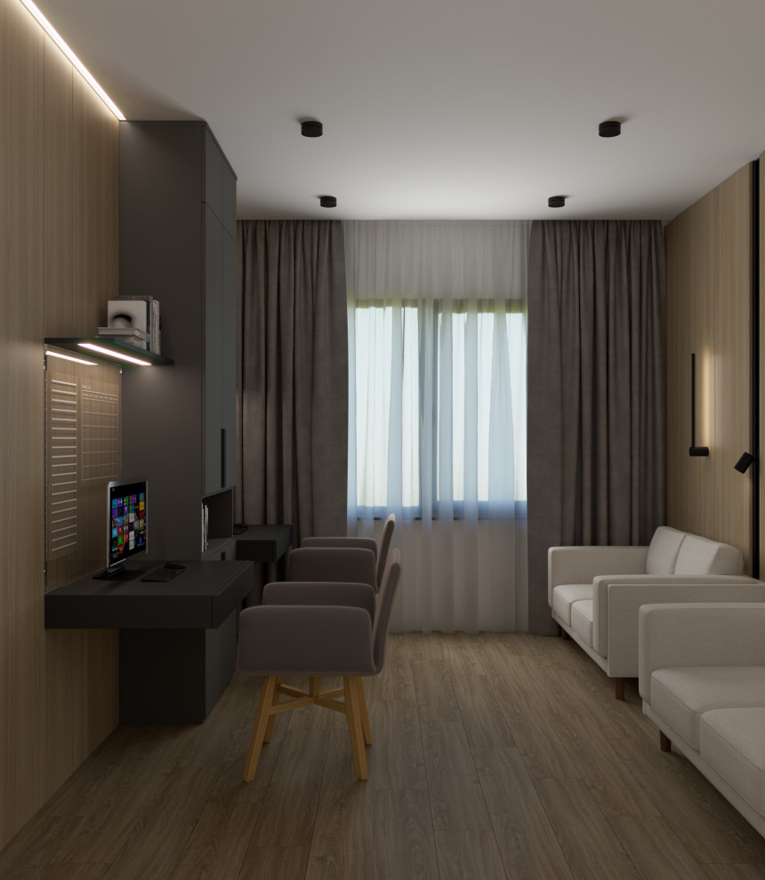 Проект загородного дома в Ленинградской области, стиль джапанди