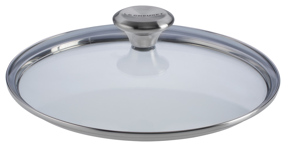 Le Creuset Signature Tempered Glass Lid With Knob Handle For Fry Pan