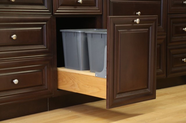 Cabinets To Go Kitchen Accessories Trash Pull Out Traditional