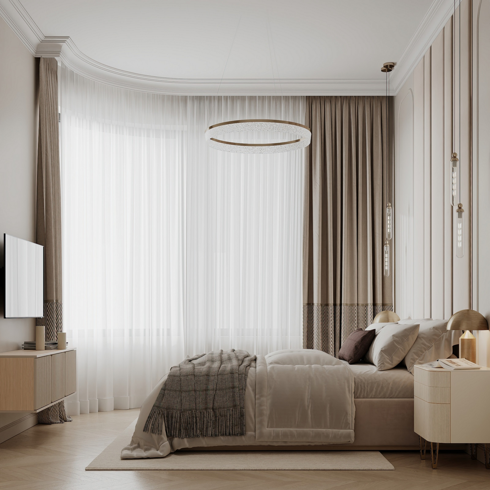 Дизайн и ремонт квартиры в ЖК Режиссёр - Богемная грация