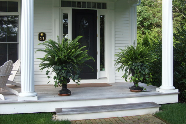 Cape Cod renovation klassisch-eingang