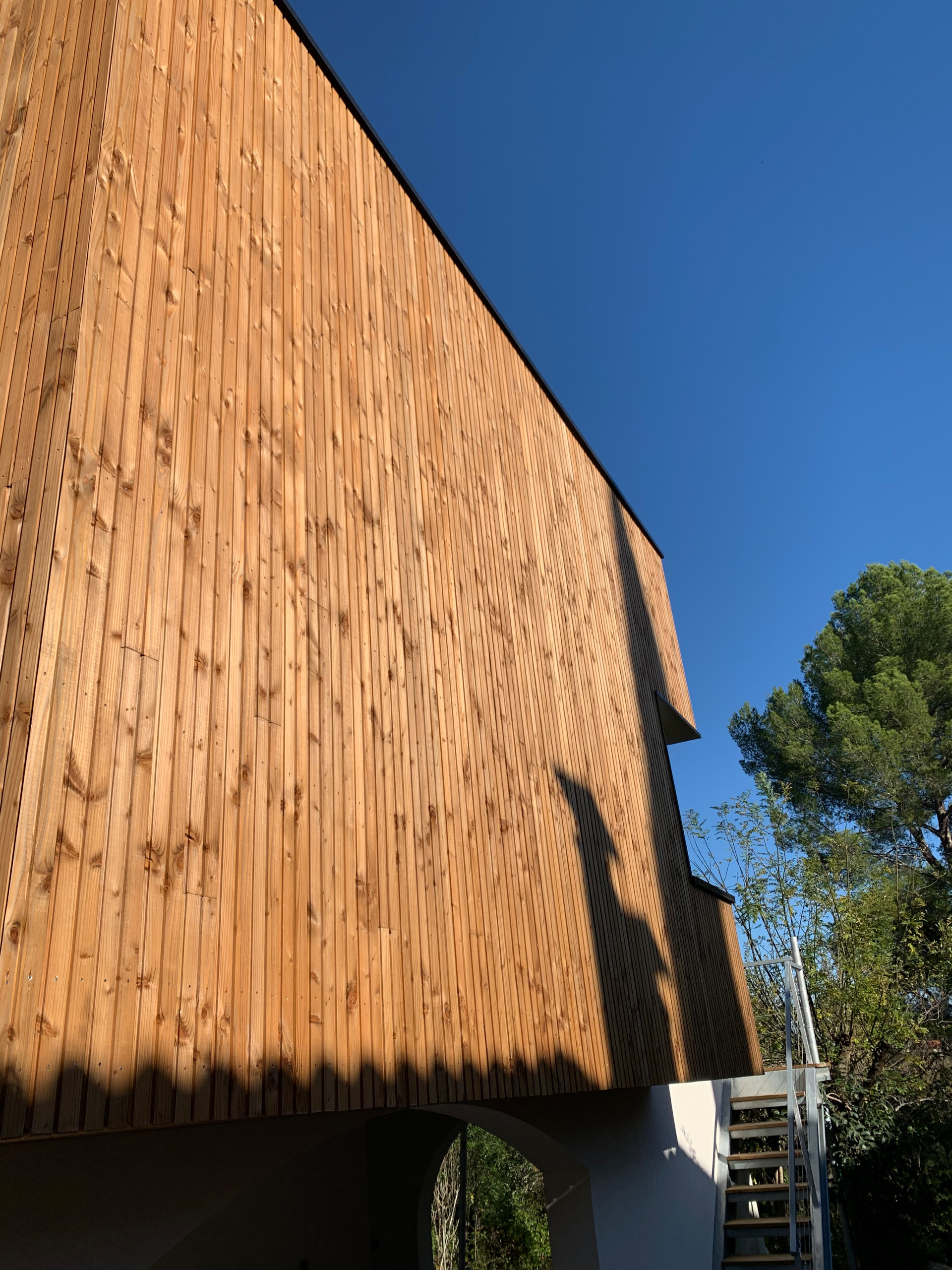 Extension en ossature métallique de 22m²