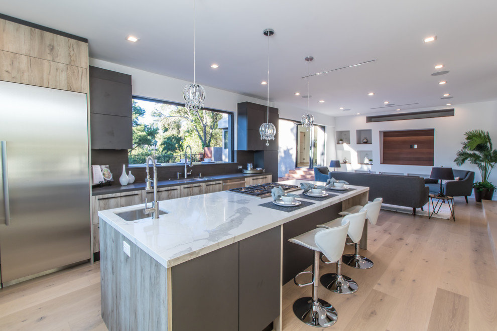 Modern Home Studio City - Kitchen - Los Angeles - by BRENT SILVER ...