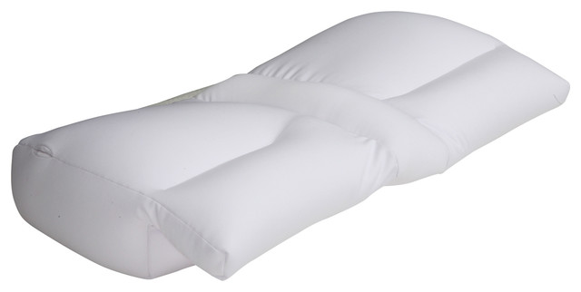 Microbead Arm Tunnel Pillow Contemporary Bed Pillows By