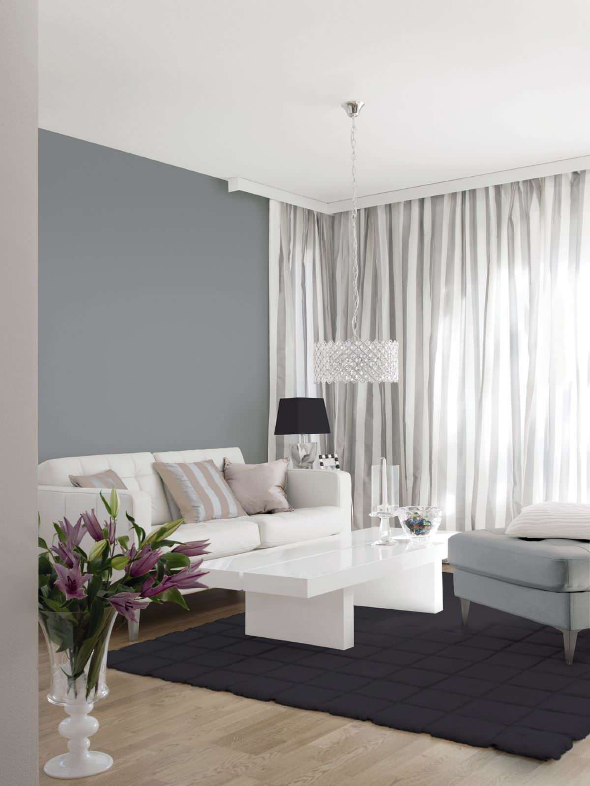 Краски Tikkurila в гостиных