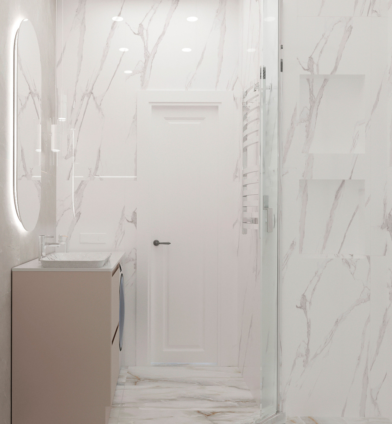 Студия в стиле неоклассика