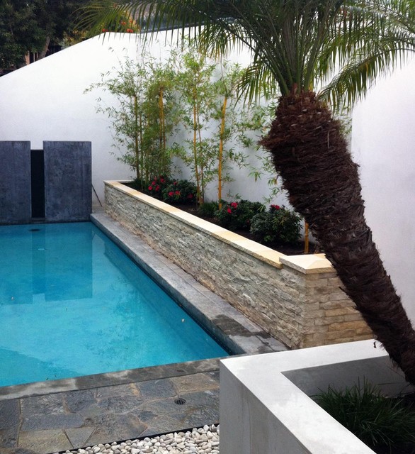 pool + landscaping tropisk-pool