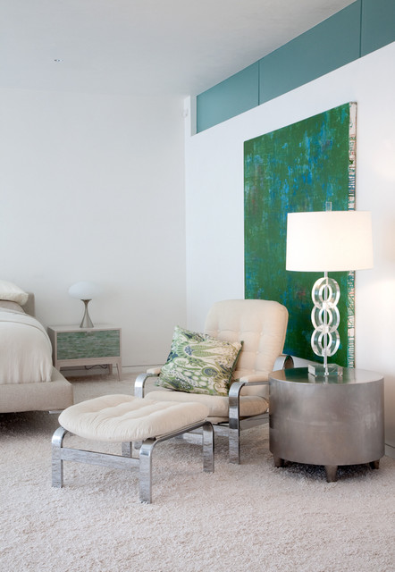 Broome St Loft Soho New York moderno-dormitorio