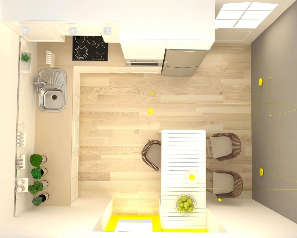 Квартира в скандинавському стилі