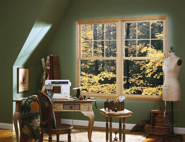 Windows & Doors rustic-bedroom