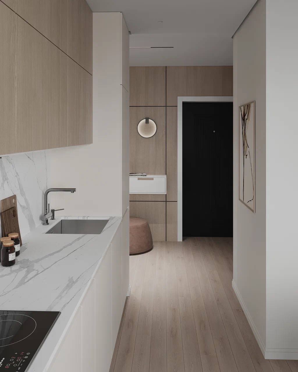 Дизайн-проект двухкомнатной квартиры для семейной пары