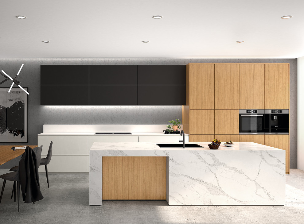 Inspiration for a modern kitchen in Sydney.