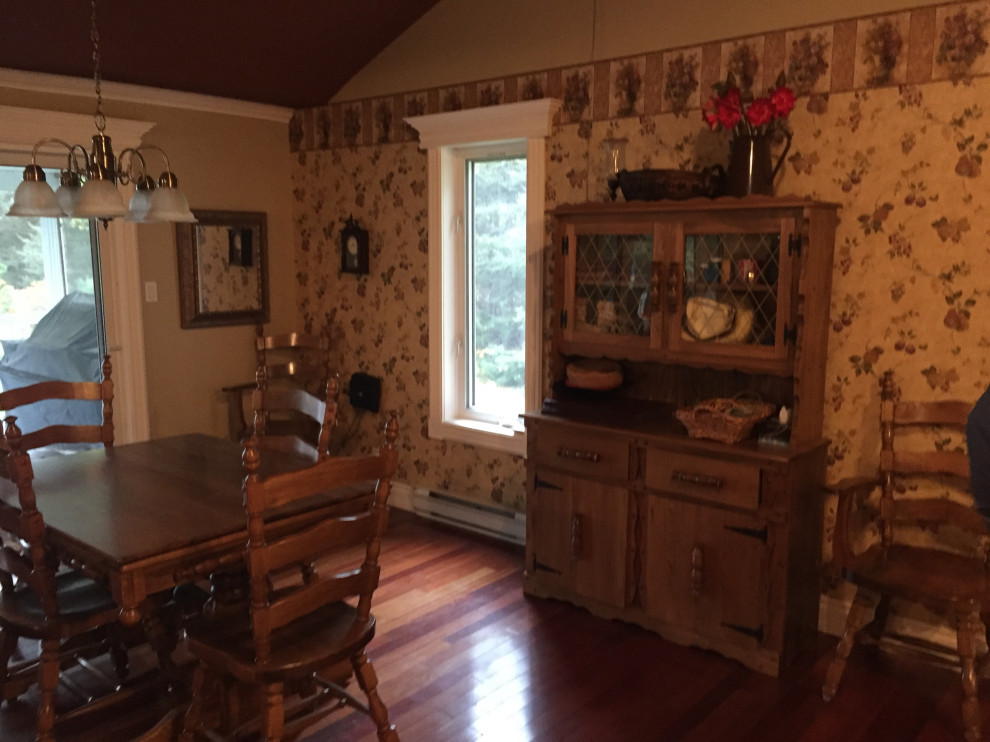 BEFORE - 80’s Living Room / Dining Room Transformation