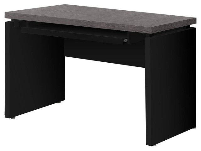 30 75 In Computer Desk In Black Contemporary Desks And