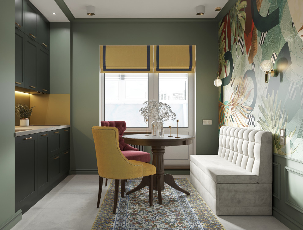 Кухня с фотообоями