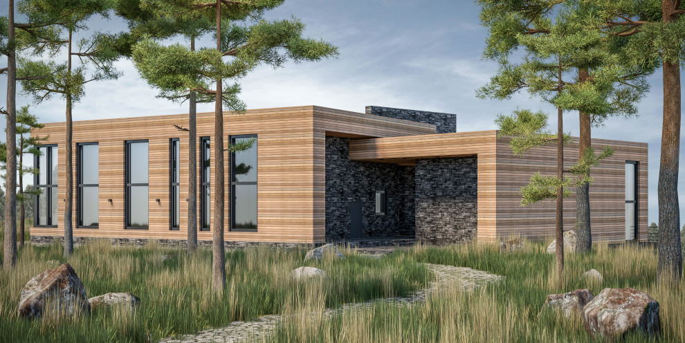 Коттедж в Охтинском парке