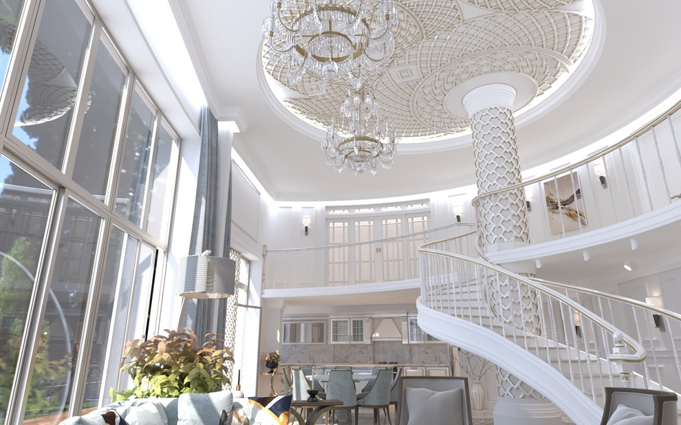 Двухэтажная кваритра из продуктового магазина