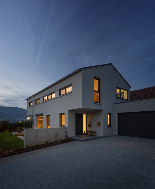 Hubertus modern-fasad