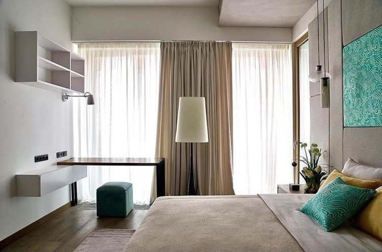 Шторы для квартиры в ЖК "Садовые кварталы"