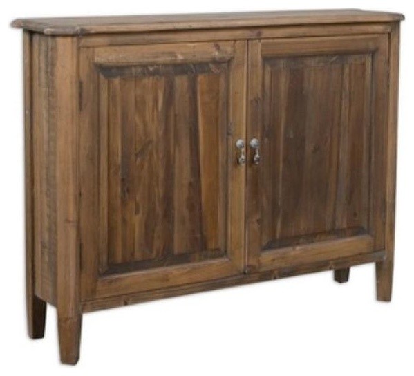 Uttermost Altair Reclaimed Wood Console Farmhouse Accent
