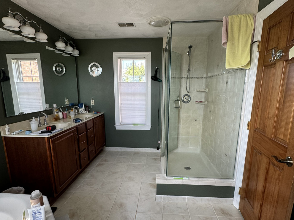 Before | Luxury Spa-Inspired Primary Bathroom Remodel | Butler, PA