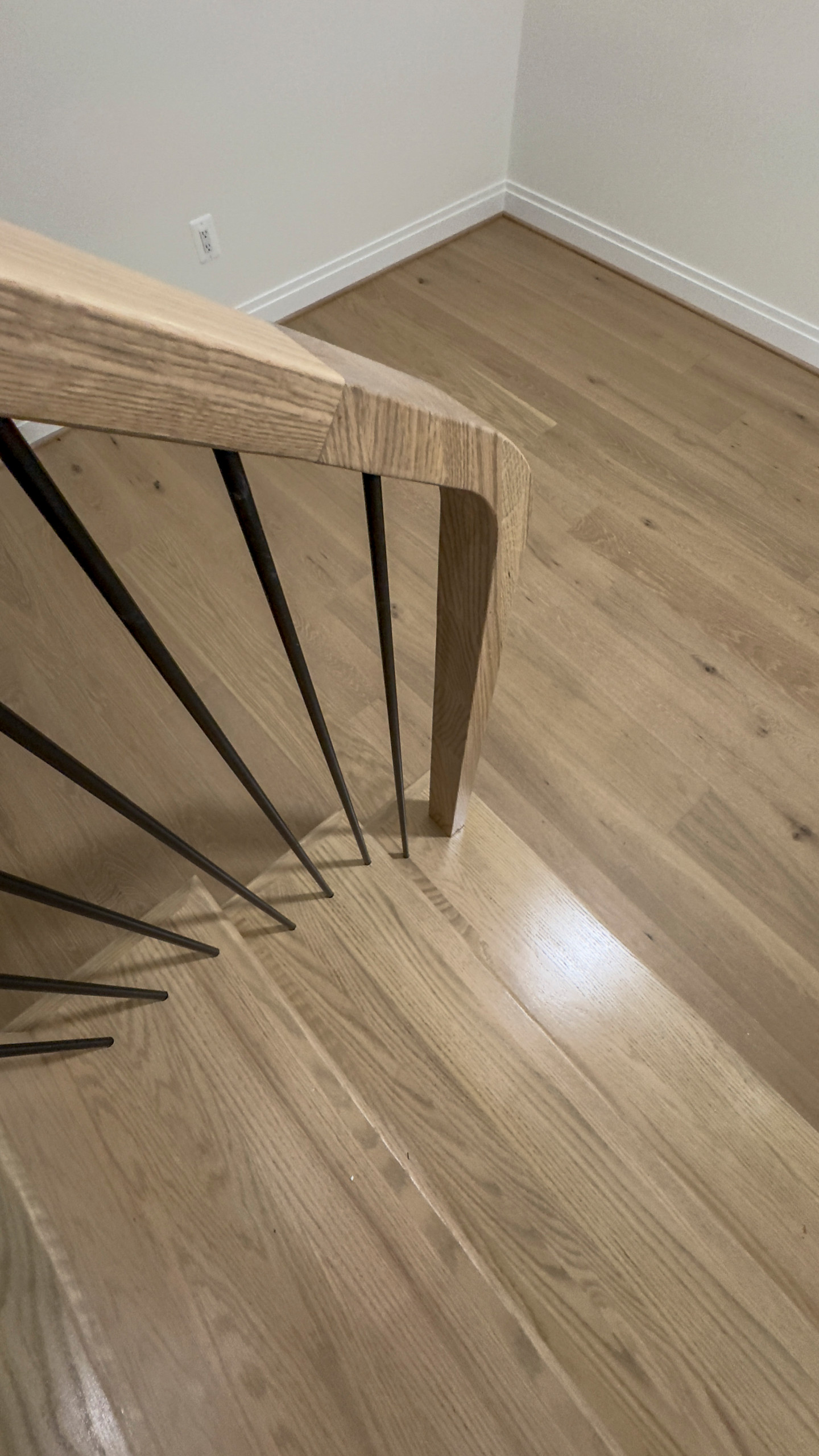 144_Attractive Transitional Staircase in Impressive Modern Home, Vienna VA 22180