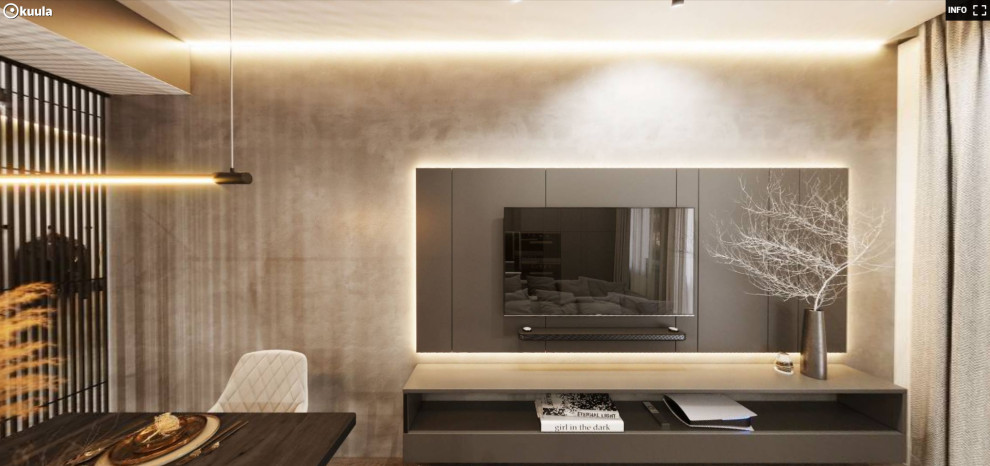 Монохромный интерьер