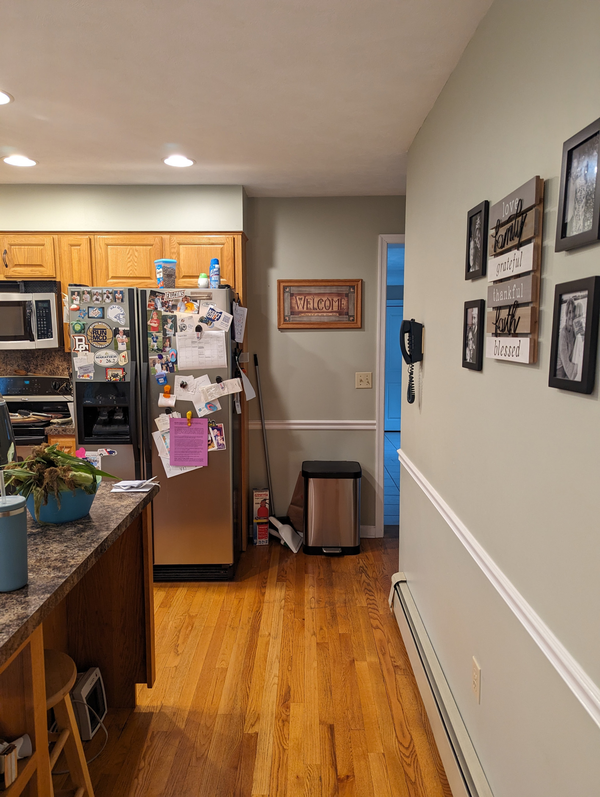 Warm White & Wood Kitchen Remodel Harrisburg, PA