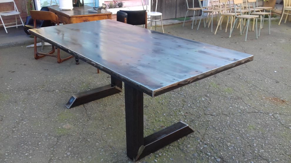 Design and Fabricate a Custom, Steel, Dining Table