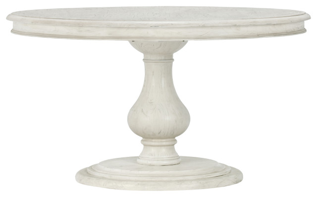 The Margot Dining Table, 54", Warm Gray, French Country, Round