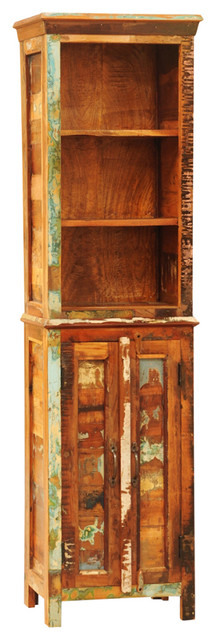 VidaXL Vintage Style Reclaimed Solid Wood Bookshelf