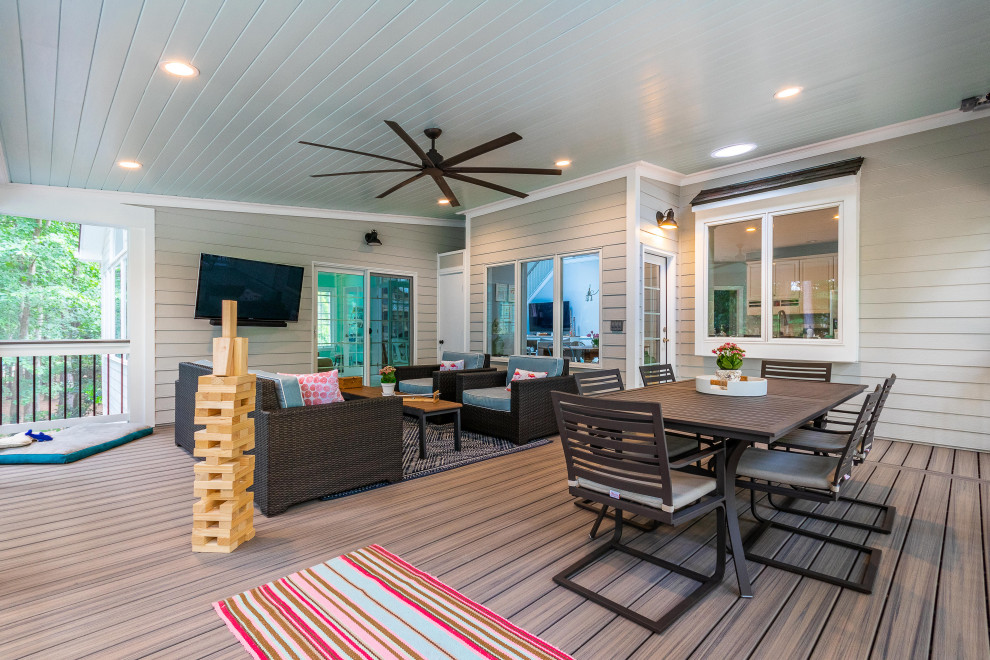 Cary Screened Porch & Laundry