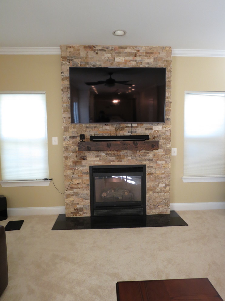 Example of a transitional home design design in DC Metro