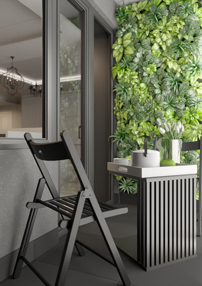 Дизайн проект балкона.