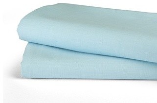 T180 King Flat Colored Bed Sheets by Thomaston - 108 x 110