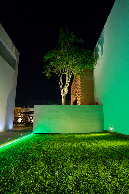 Silky Wood contemporary-deck