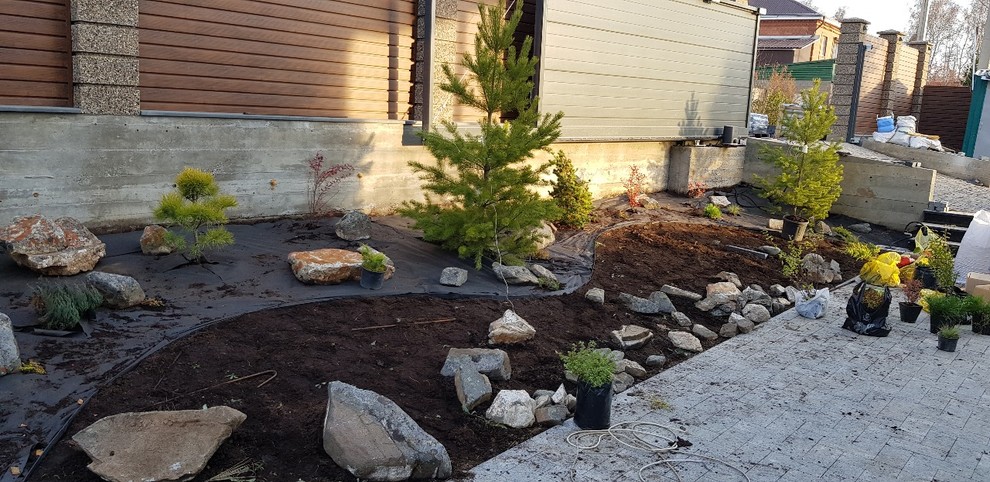 Ландшафтный проект в поселке "Солнечный 2"