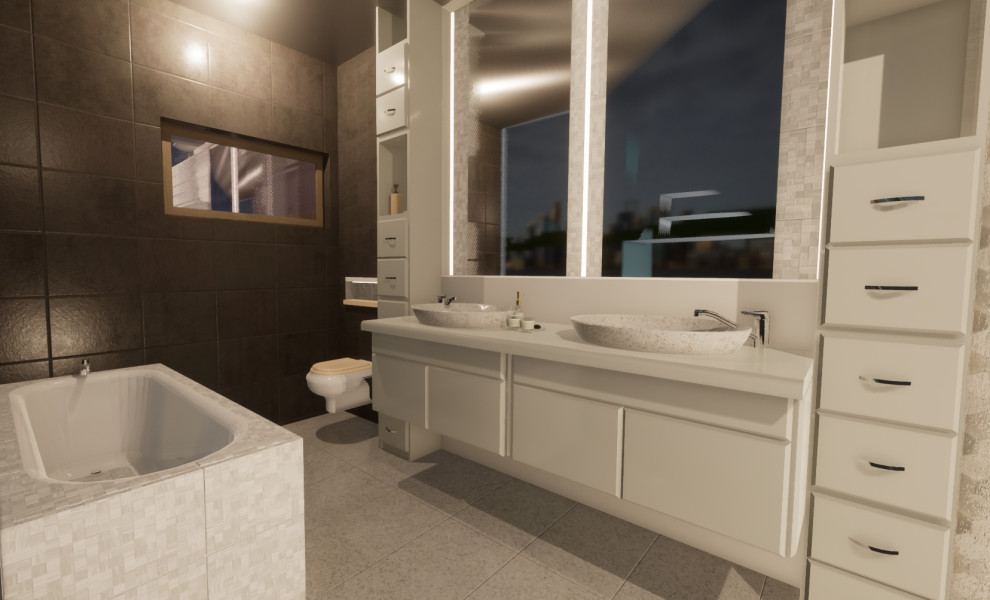 Планировки существующего коттеджа и планировка территории