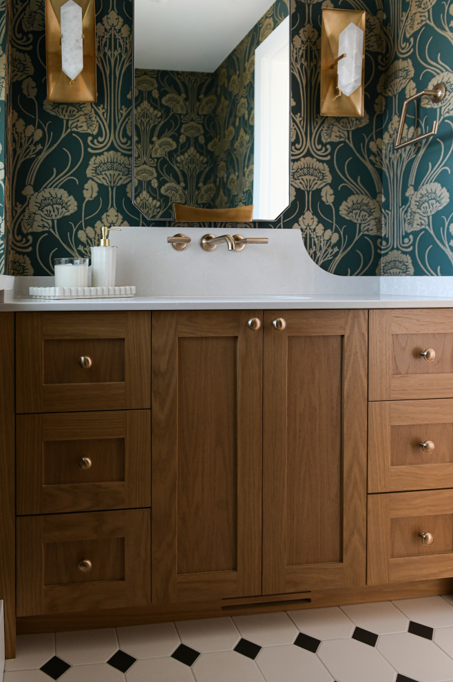 Transitional home design photo in Vancouver