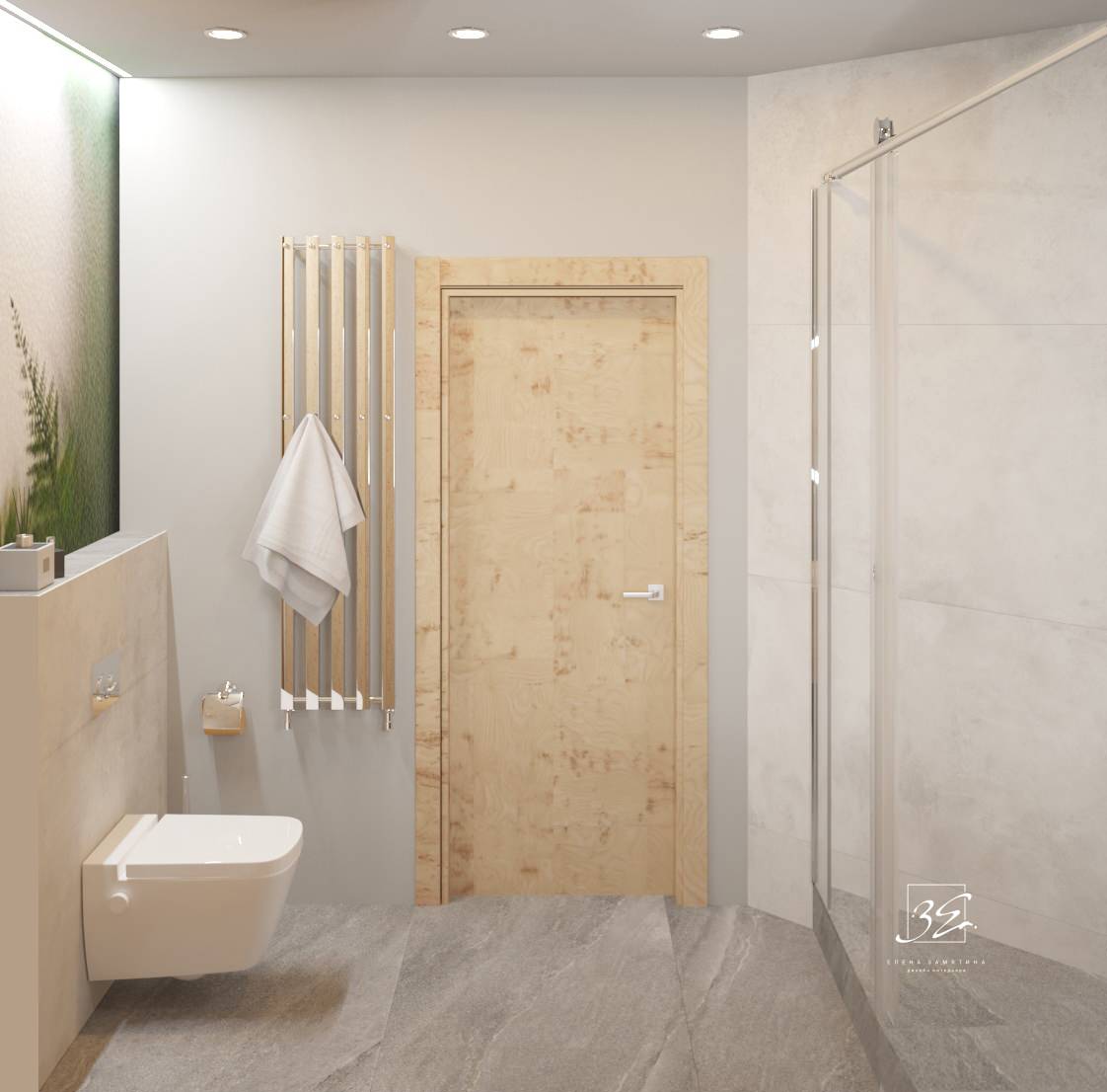 Смелый тропический санузел