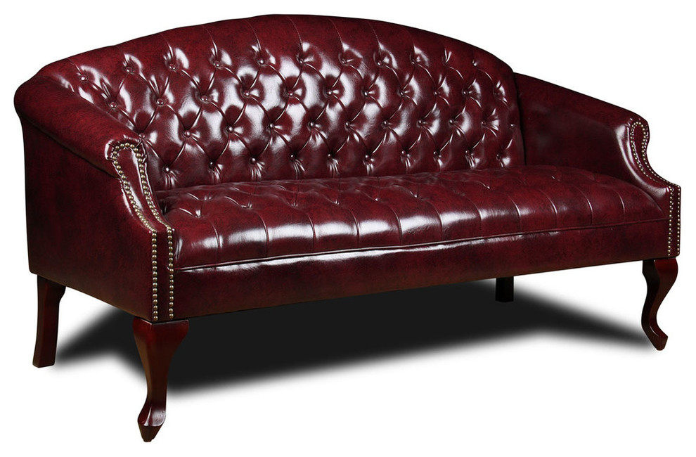 Classic Traditional Button Tufted Sofa