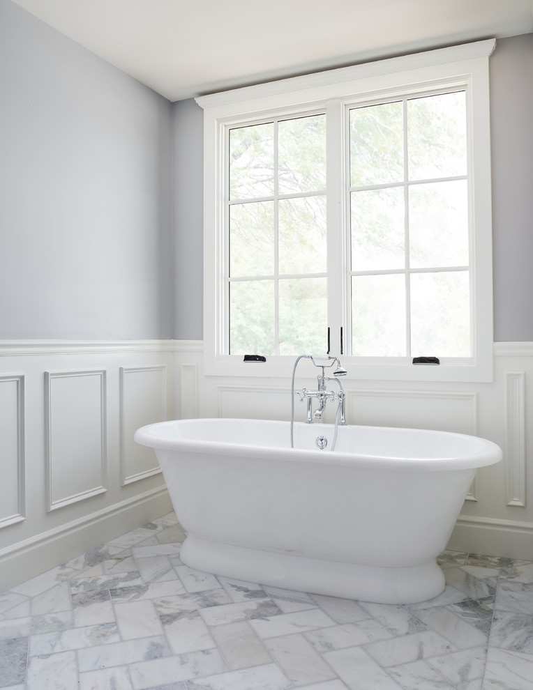Example of a large transitional bathroom design in Phoenix