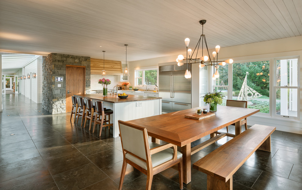 Dining Area - Farmhouse - Dining Room - Other - by Rockefeller Partners ...