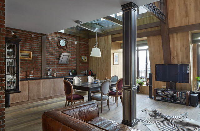 Интерьеры eclectic-living-room