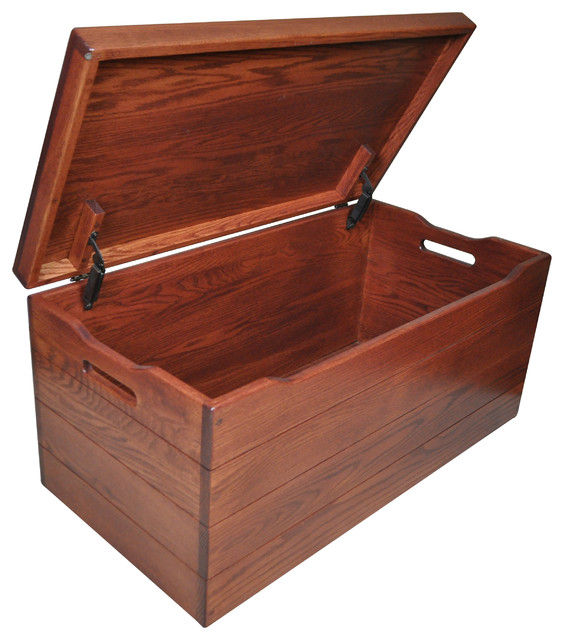 Amish Toy Chest Transitional Kids Storage Benches And Toy Boxes