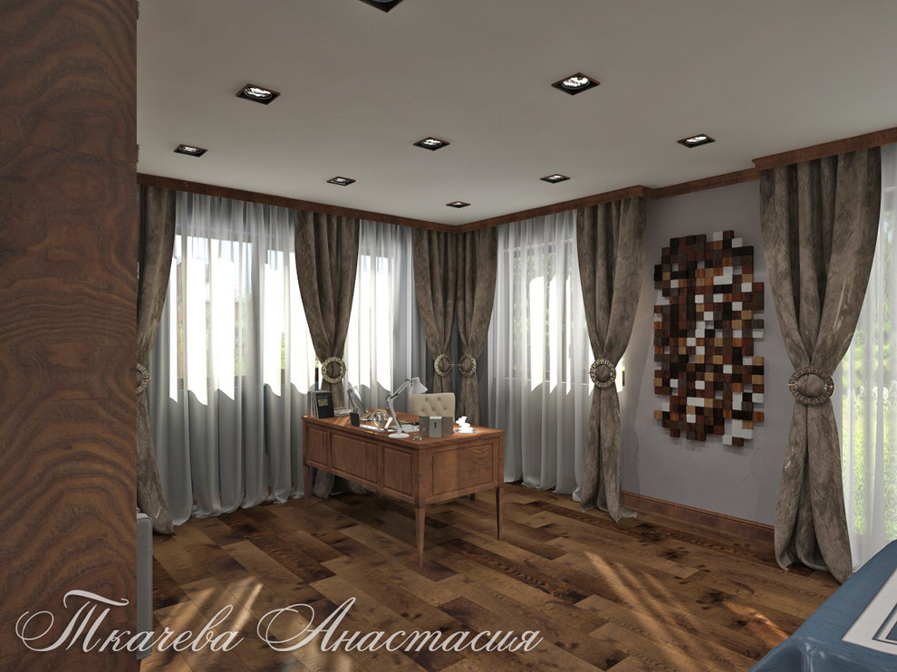 Спальни в доме на Красной поляне