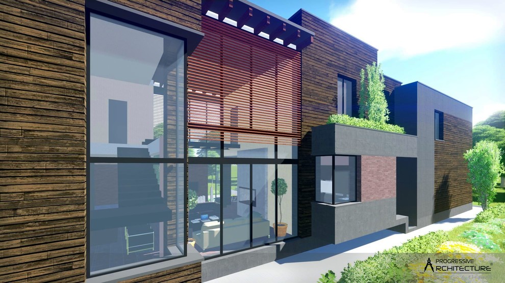 Современная резиденция для респектабельной семьи