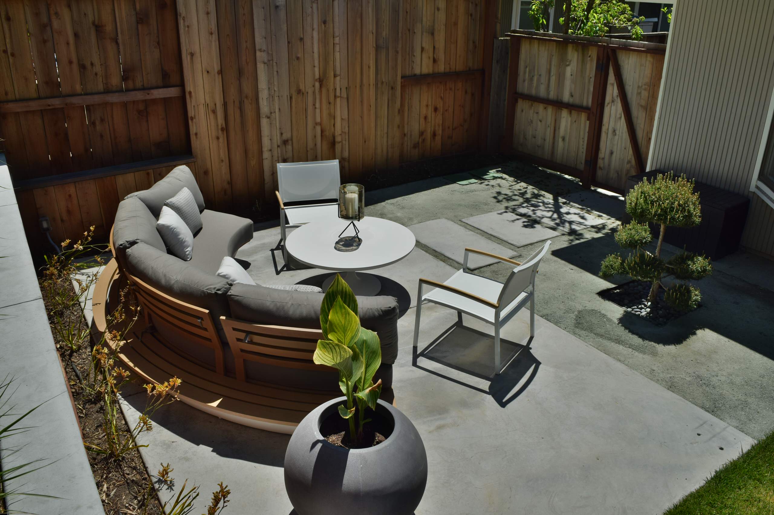Court yard in San Rafael