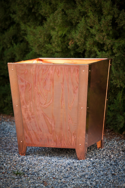 Copper Planters minimalistisch-pflanzkuebel
